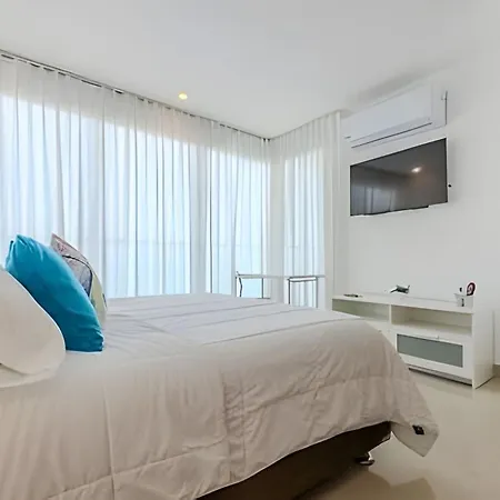 Exclusivo Apartamento/ Vista Al Mar/ Piso 36 Cartagena